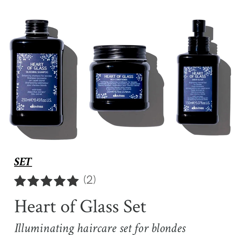 Davines Heart of Glass Set